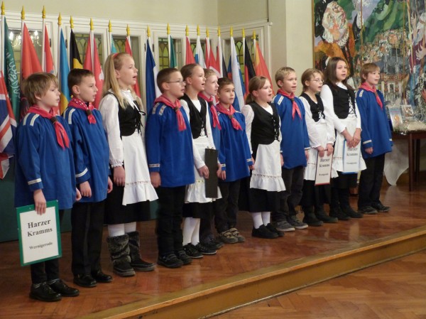 Auftritt beim ersten kulinarischen, internationalen Abend des „Interkulturellen Netzwerks“, Foto: Ch. Trosin